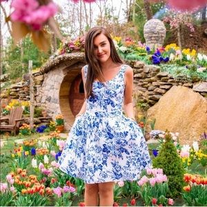 NWOT Kiel James Patrick Seaside Bloom Dress